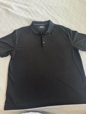 Hogan Men's Black Polo Shirt